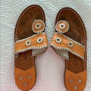 Jack Rogers Women's Bright Orange Sandals